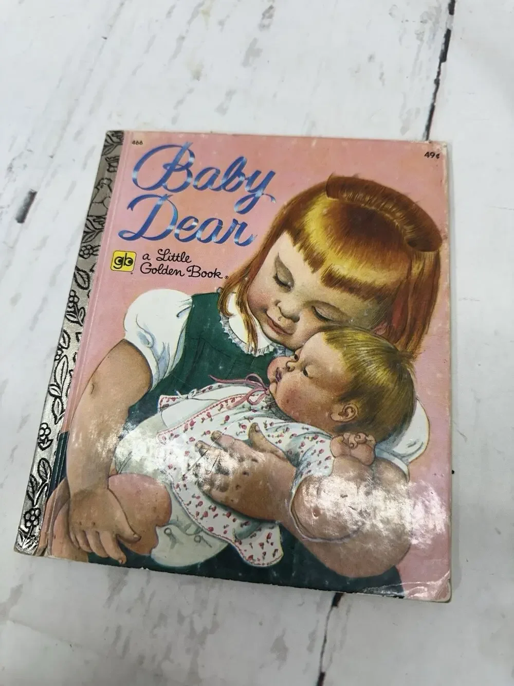 Baby Dear Little Golden Book Vintage Children's Book 4th Printing 1977